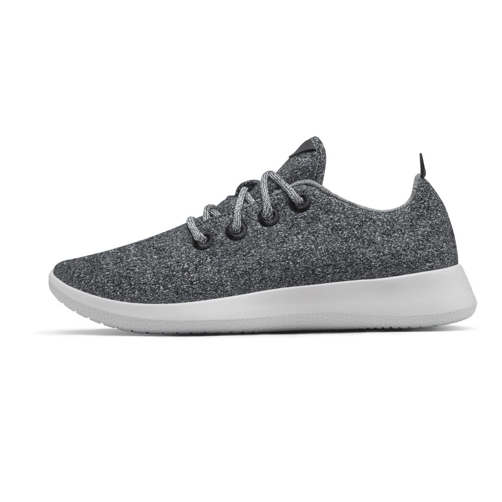 Allbirds Men\'s Wool Runners - Sneakers Dark Grey - VHA936128